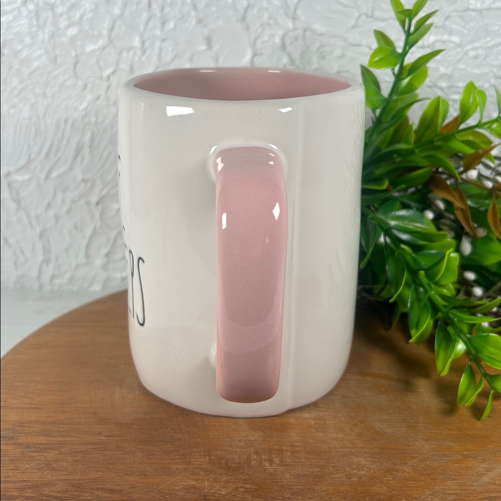 Rae Dunn “Love My Peeps' Mug White Pink 18 Oz Mug Easter Spring Coffee Drink Mug - Picture 5 of 11